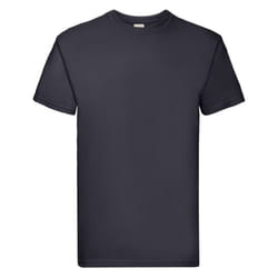 Fruit of the Loom Mens Super Premium T-Shirt - XXL, Deep Navy