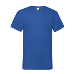 Fruit of the Loom Mens Valueweight V Neck T-Shirt - XXL, Royal Blue