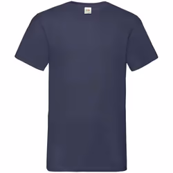 Fruit of the Loom Mens Valueweight V Neck T-Shirt - S, Deep Navy