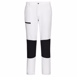 Portwest Mens WX2 Slim Work Trousers - 46R, White