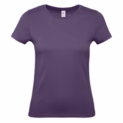 B&C Womens/Ladies #E150 T-Shirt - XS, Radiant Purple