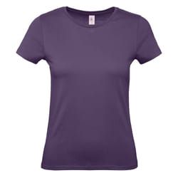 B&C Womens/Ladies #E150 T-Shirt - XS, Radiant Purple