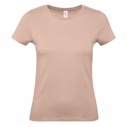 B&C Womens/Ladies #E150 T-Shirt - XS, Millennial Pink
