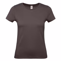 B&C Womens/Ladies #E150 T-Shirt - XS, Bear Brown