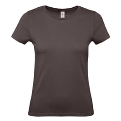 B&C Womens/Ladies #E150 T-Shirt - XS, Bear Brown