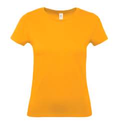 B&C Womens/Ladies #E150 T-Shirt - XS, Apricot