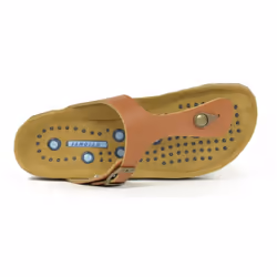 Sanosan Mens Siete Lunas Geneve Sandals - 8 UK, Brown