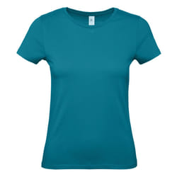 B&C Womens/Ladies #E150 T-Shirt - XS, Diva Blue