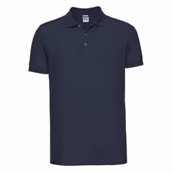 Russell Mens Stretch Polo Shirt - 3XL, French Navy