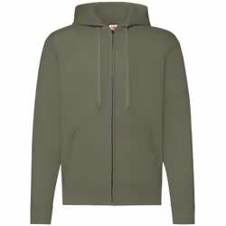 Fruit of the Loom Unisex Adult Classic Hoodie - S, Classic Olive