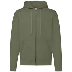 Fruit of the Loom Unisex Adult Classic Hoodie - S, Classic Olive