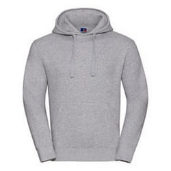 Russell Mens Authentic Hoodie - XS, Light Oxford