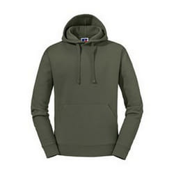 Russell Mens Authentic Hoodie - M, Olive