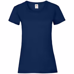 Fruit of the Loom Womens/Ladies Valueweight Heather Lady Fit T-Shirt - 8 UK, Navy