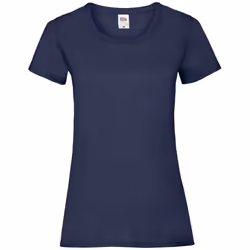 Fruit of the Loom Womens/Ladies Valueweight Heather Lady Fit T-Shirt - 10 UK, Deep Navy