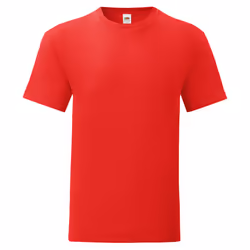 Fruit of the Loom Mens Iconic 150 T-Shirt - L, Red