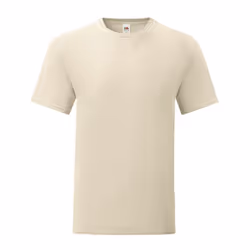 Fruit of the Loom Mens Iconic 150 T-Shirt - S, Natural
