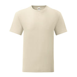 Fruit of the Loom Mens Iconic 150 T-Shirt - S, Natural