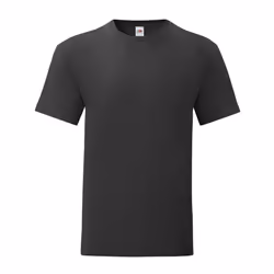 Fruit of the Loom Mens Iconic 150 T-Shirt - S, Black
