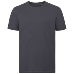 Russell Mens Organic T-Shirt - 3XL, Convoy Grey