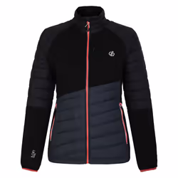 Dare 2B Womens/Ladies Lexan Hybrid Jacket - 8 UK, Black/Ebony