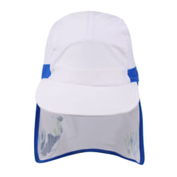 Regatta Childrens/Kids Protect II Bubbles The Shark Cap - 11-13 Years, Hawaiian Blue