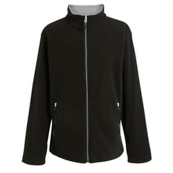 Regatta Mens Ascender Fleece Jacket - S, Black/Mineral Grey