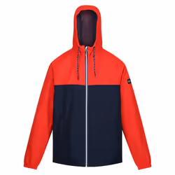 Regatta Mens Belcastel Waterproof Jacket - XXL, Navy/High Risk Red