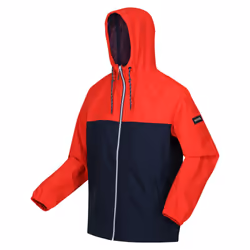 Regatta Mens Belcastel Waterproof Jacket - XXL, Navy/High Risk Red