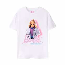 Barbie Womens/Ladies Christmas T-Shirt - 3XL, White