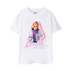 Barbie Womens/Ladies Christmas T-Shirt - 3XL, White