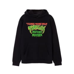Teenage Mutant Ninja Turtles Mens Mayhem Logo Hoodie - 3XL, Black