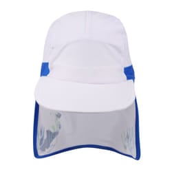 Regatta Childrens/Kids Protect II Bubbles The Shark Cap - 4-6 Years, Hawaiian Blue