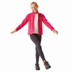 Regatta Childrens/Kids Cera Soft Shell Jacket - 14 Years, Pink Potion