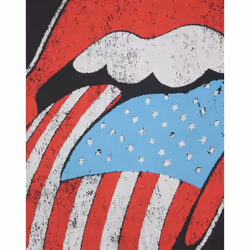 Amplified Mens The Rolling Stones Bomber Jacket