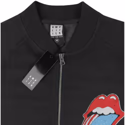 Amplified Mens The Rolling Stones Bomber Jacket