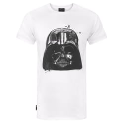 W.C.C Unisex Adult Darth Vader Star Wars Long T-Shirt - M, White