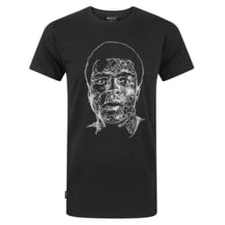 W.C.C Unisex Adult Muhammad Ali Longline T-Shirt - XXL, Black