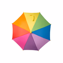 Mountain Warehouse Childrens/Kids Rainbow Stick Umbrella - One Size, Multicoloured