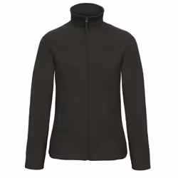 B&C Womens/Ladies ID.501 Fleece Jacket - XS, Black