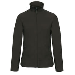 B&C Womens/Ladies ID.501 Fleece Jacket - XS, Black