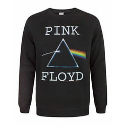 Amplified Mens Dark Side Pink Floyd Sweatshirt