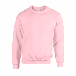 Gildan Mens Heavy Blend Sweatshirt - XXL, Light Pink