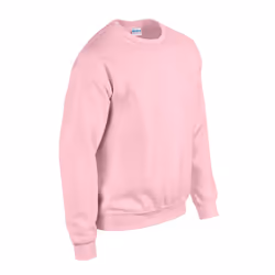 Gildan Mens Heavy Blend Sweatshirt - XXL, Light Pink