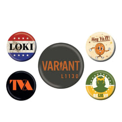 Loki TVA Badge Set (Pack of 5)