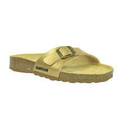 Sanosan Womens/Ladies Malaga Nacre Sandals - 6 UK, Gold