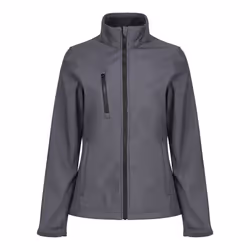 Regatta Womens/Ladies Ablaze 3 Layer Membrane Soft Shell Jacket - 10 UK, Seal Grey/Black
