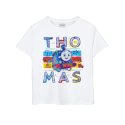Thomas And Friends Childrens/Kids No.1 Engine T-Shirt - 3-4 Years, White