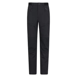 Mountain Warehouse Mens Jungle Trekking Trousers - 32R, Black