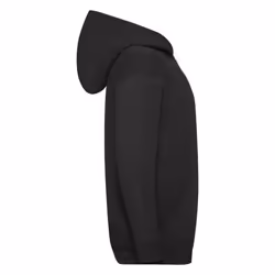 Fruit of the Loom Childrens/Kids Classic Full Zip Hoodie - 12-13 Years, Black